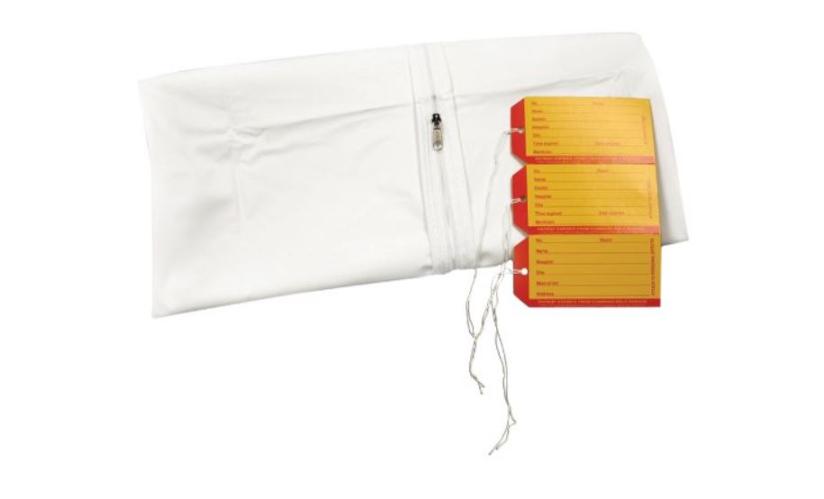 PDC Healthcare 55700-00-MBC 5 mil Vinyl Straight Zipper Adult Cadaver Bag