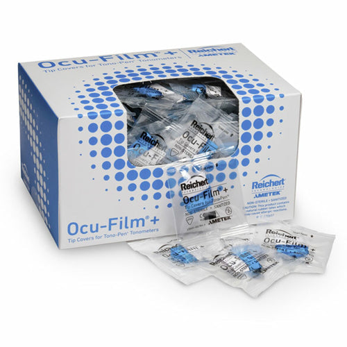 REICHERT INC 230651 TONO-PEN COVER TIP OCU-FILM4 BOX 150Per/BX BLUE