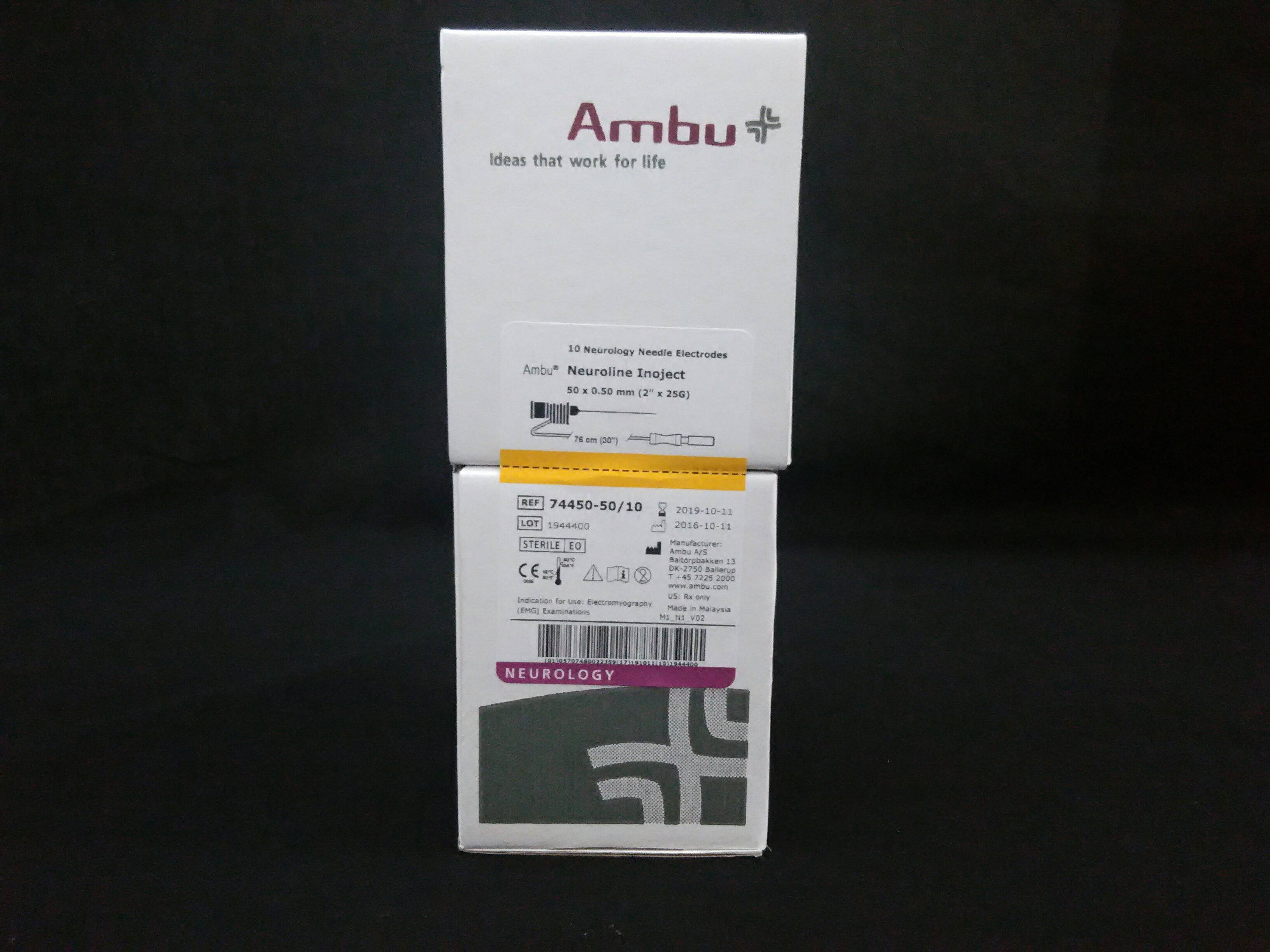 AMBU 74450-5010 NEEDLE, BOTOX INOJECT NEUROLINE 50GX50MM (10/PK)