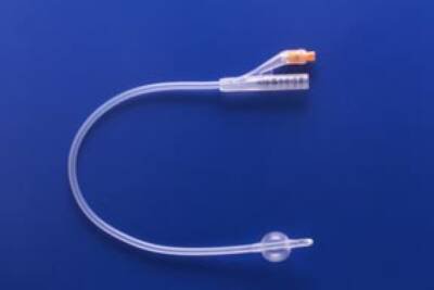 Teleflex / Hudson 170605180 Medical 2-Way Foley Catheter, 5cc Balloon, 100% Silicone, Sterile, 18FR