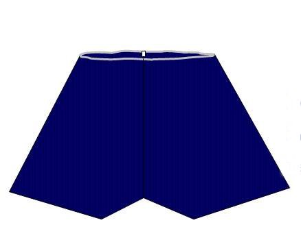 Welmed 9100-405U Exam Shorts Large X-Large Navy Blue Nonwoven Adult Disposable (Case of 50)