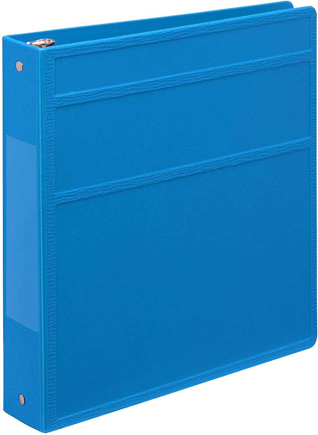 Carstens 1.5- Inch Heavy Duty 3-Ring Binder - Side Opening, Pool Blue