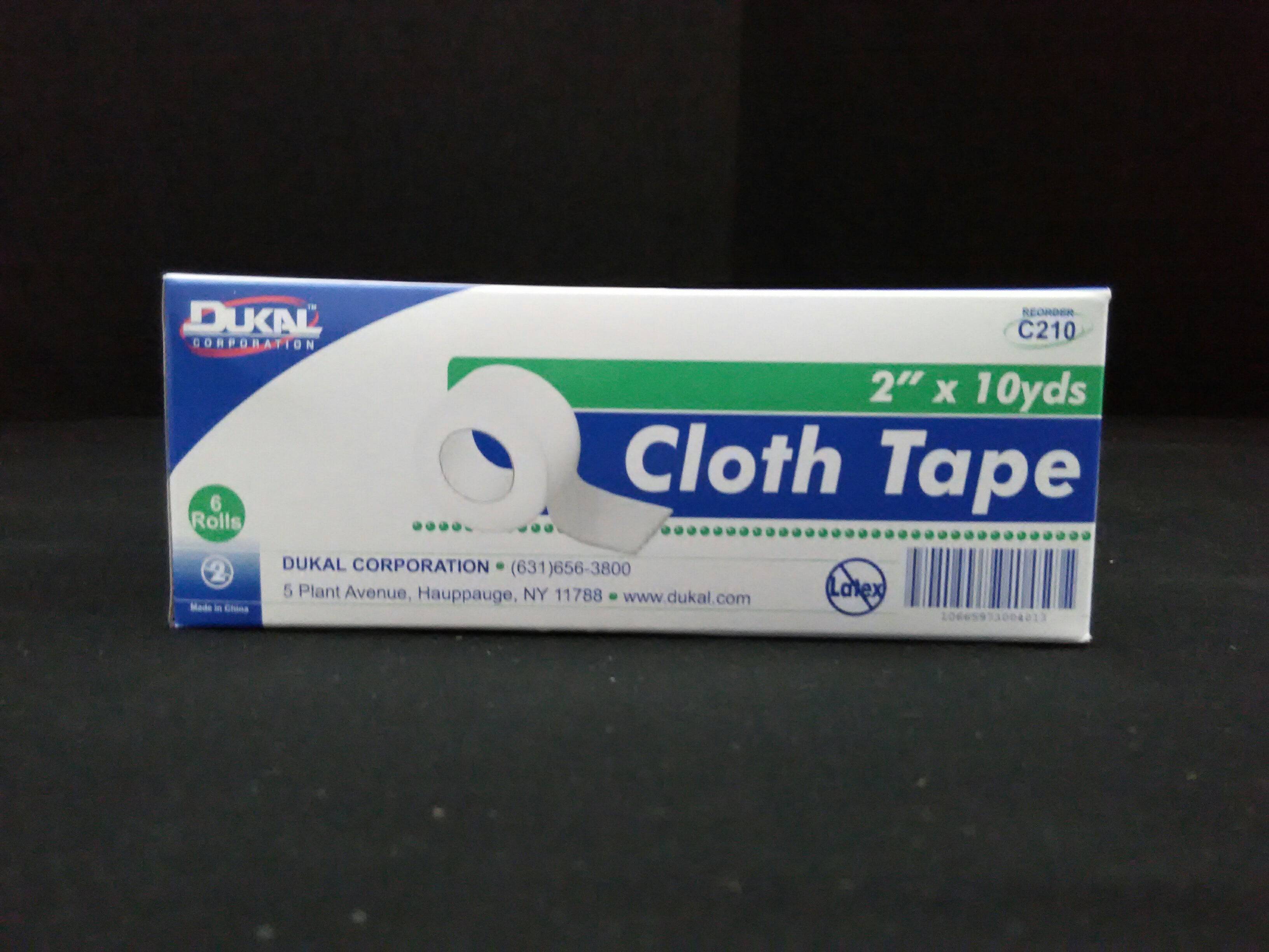 DUKAL  C210 Cloth Tape, 2