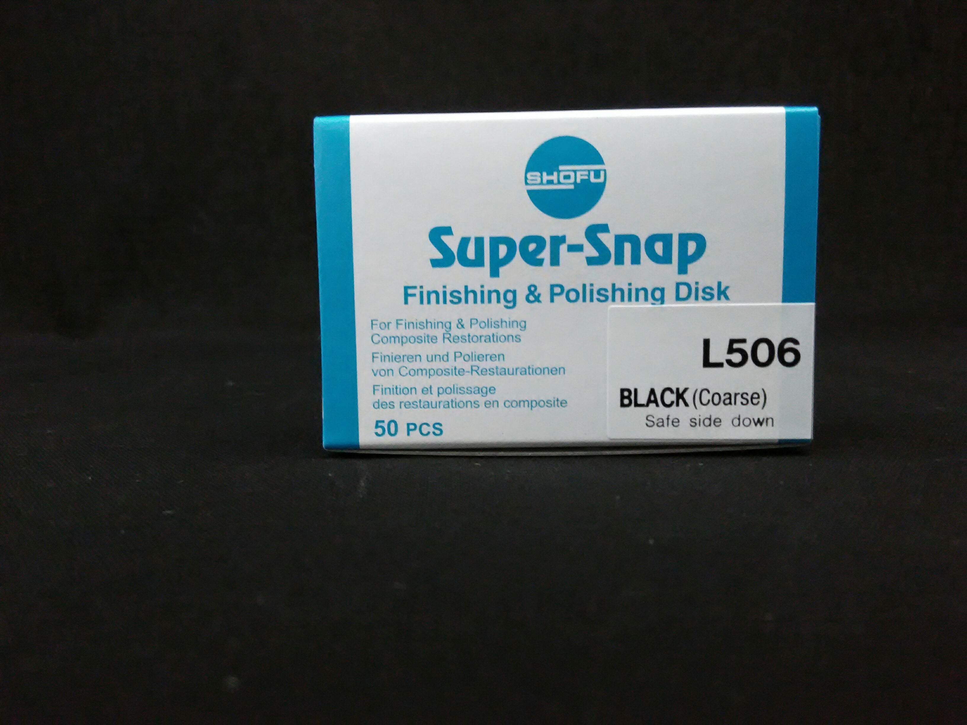 SHOFU L506 SUPER-SNAP DISKS COARSE