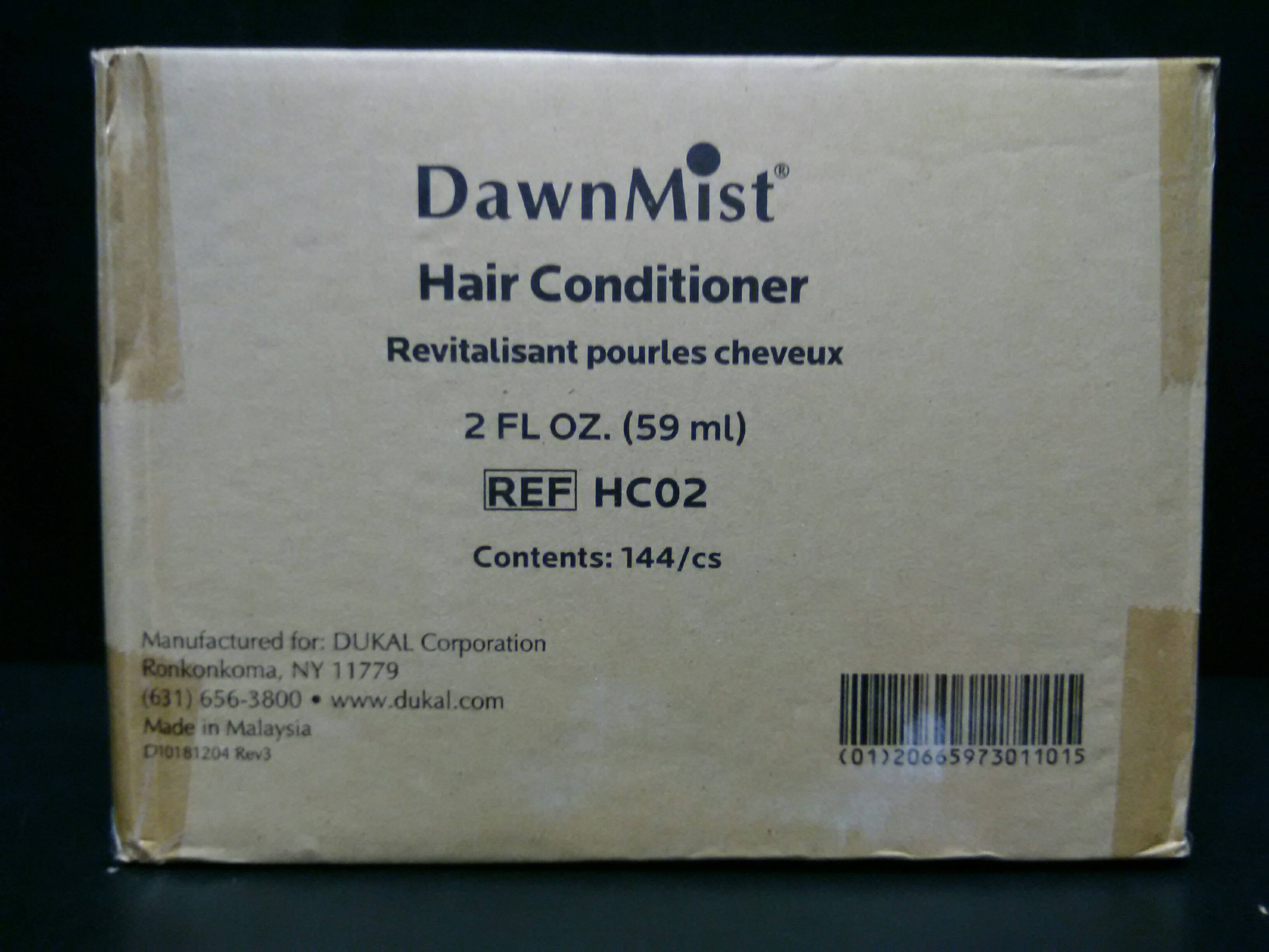 DUKAL HC02 HAIR CONDITIONER 2 OZ.*