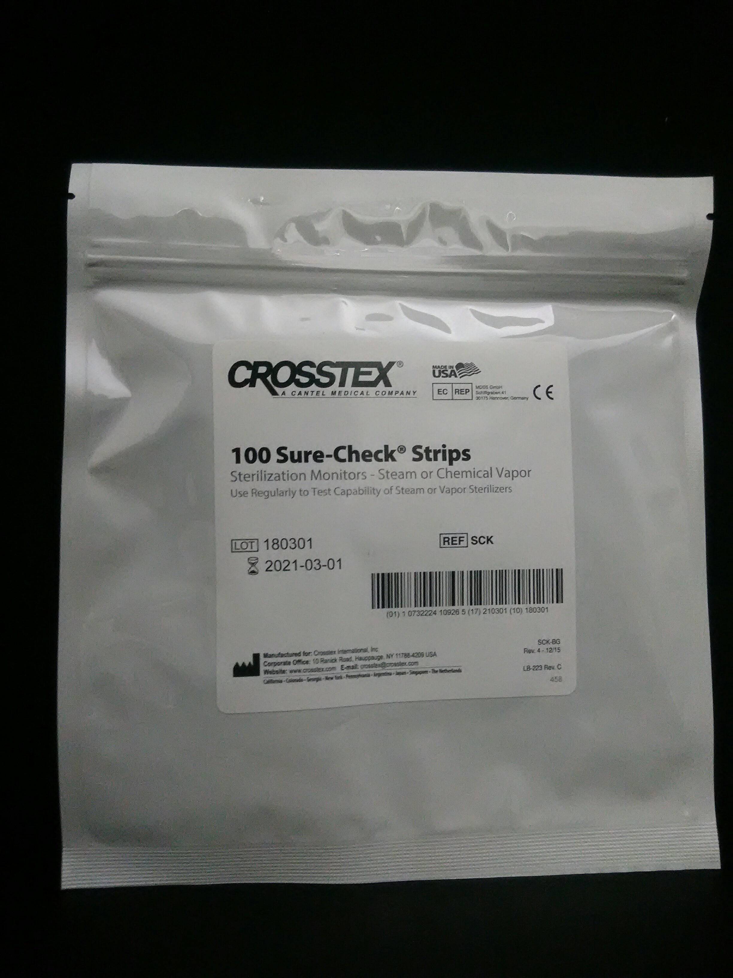 CROSSTEX SCK SURE CHECK STRIP - Steam