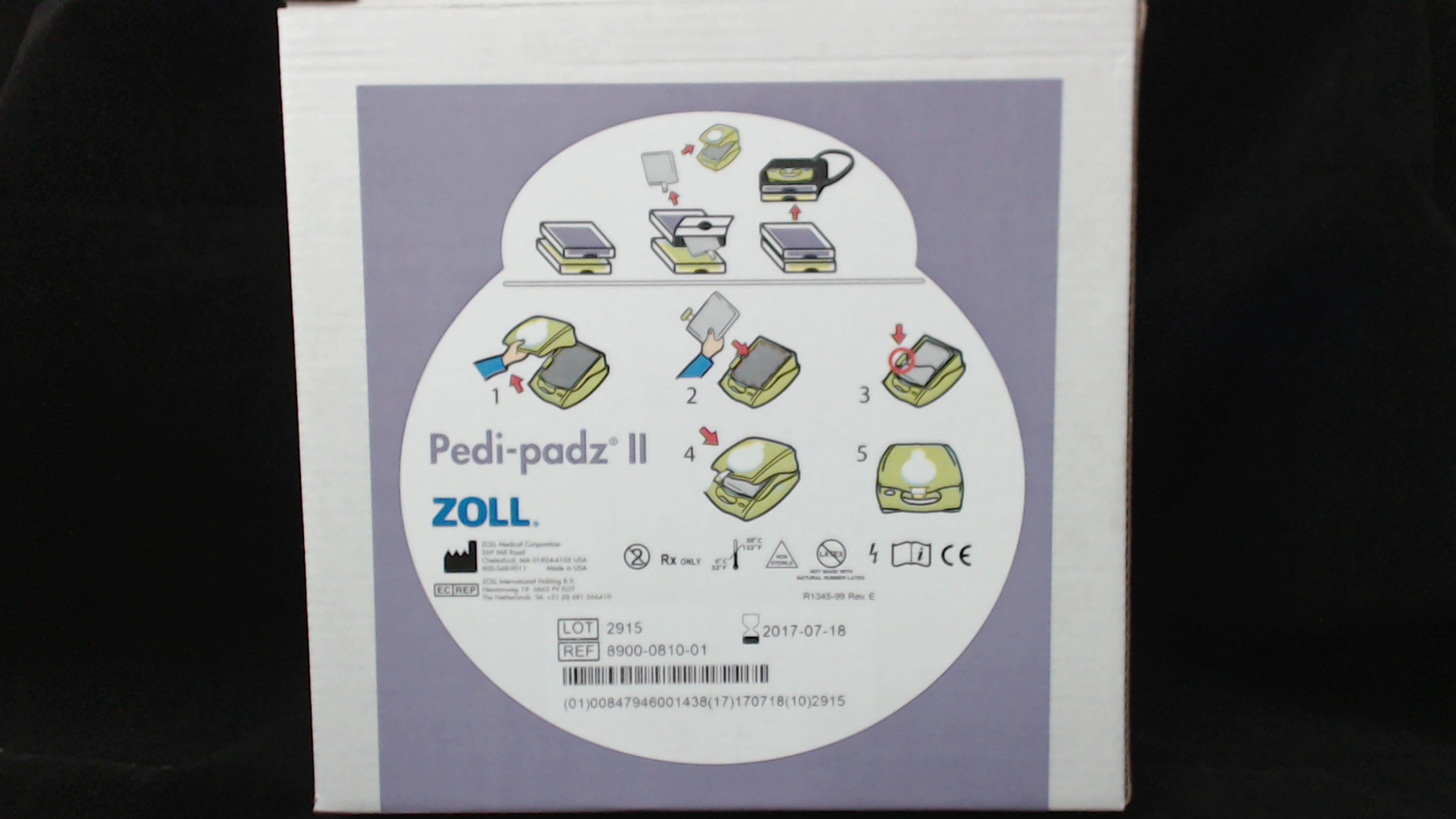 ZOLL MEDICAL  8900-0810-01 ZOLL MEDICAL AED DEFIBRILLATOP ACCESSORIES