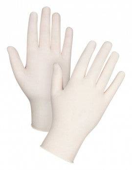 ADENNA    330 Case of Powder Free Latex Examination Gloves - Extra Small