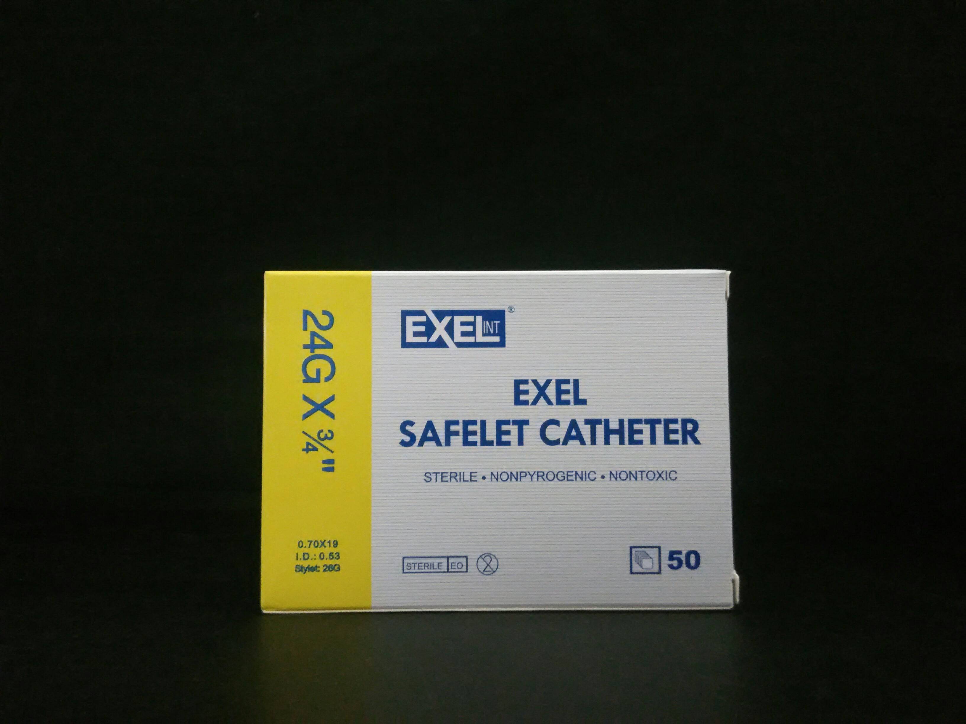 EXEL 26751 SAFELET IV CATHETER
