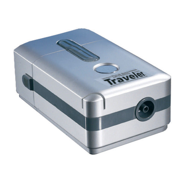 Drive Medical 6910P-DR DeVilbiss Traveler Portable Compressor Nebulizer System, One-Touch Operation